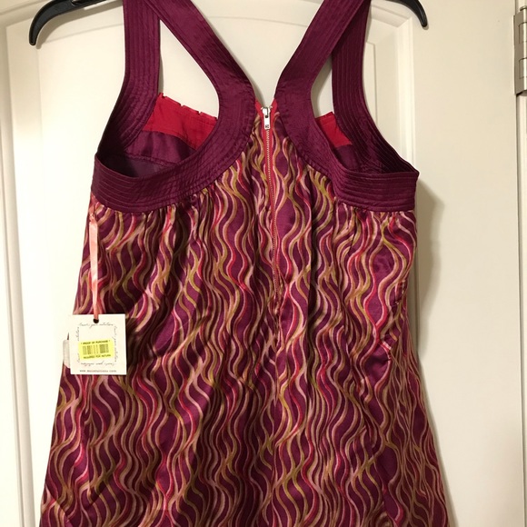 intuitions Double-lined Satin Tank - Picture 2 of 3